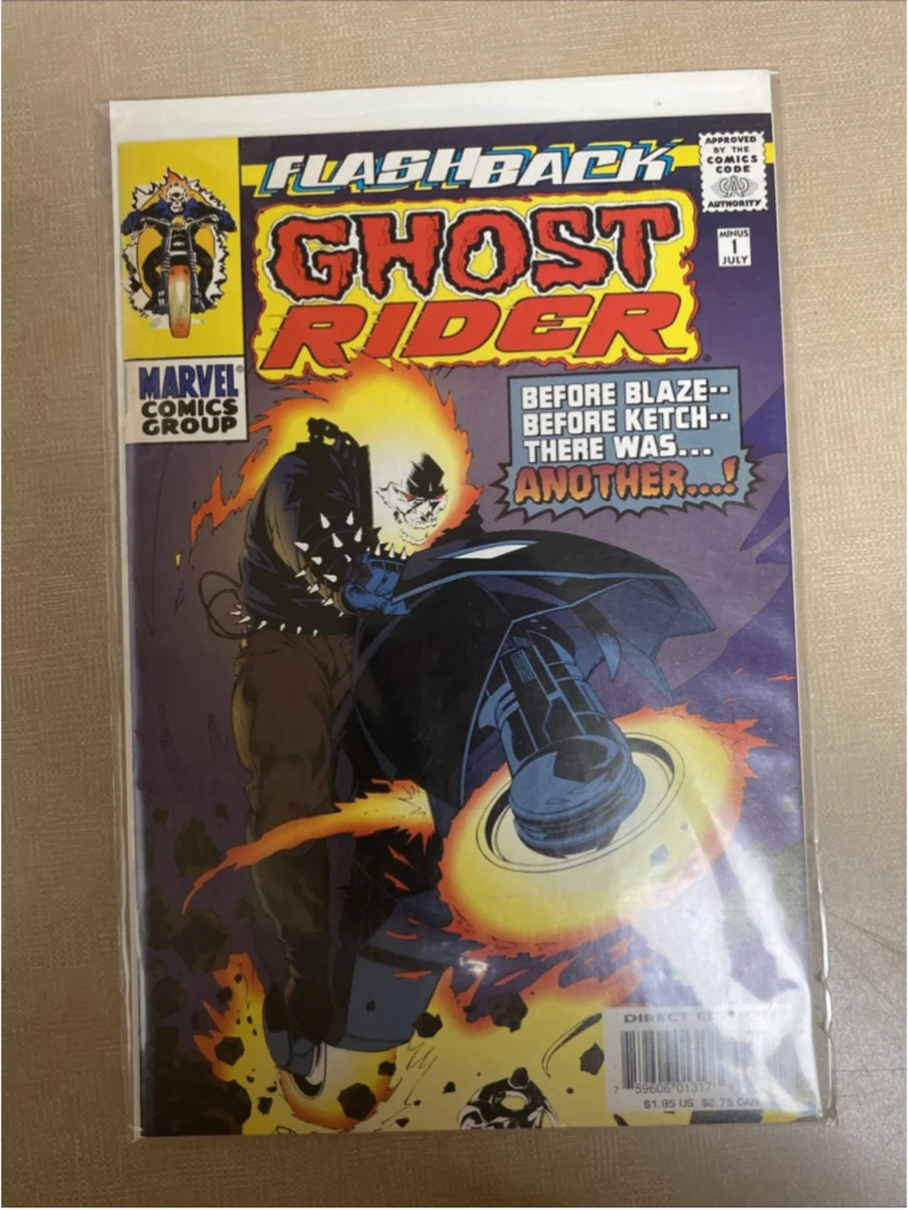 Ghost Rider Flashback - Danny Ketch - 1997 - NM